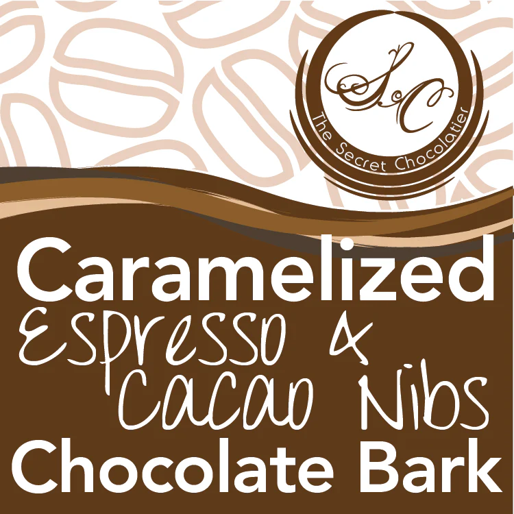 Caramelized Cacao Nibs & Espresso Chocolate Bark - Image 3